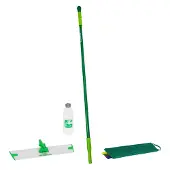 Greenspeed Kit de lavage de sol 3399200 Arroseur Velcro 4 pièces, Ustensiles de nettoyage, Vert