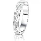Lucardi Bague argent / blanc