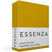Essenza Drap housse en percale de coton 200TC, hauteur des coins 35 cm
