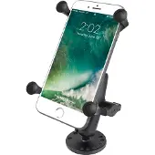 Ram Mounts X-Grip Large Phone Mount with Drill-Down Base (support pour téléphone portable de grande taille, Support pour smartphone, Noir