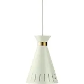 Warm Nordic Suspension , Cone, dimmable, Blanc, Cuisine, Métal, Vintage / rétro