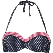 s.Oliver Hauts de bikini marine / rouge / blanc