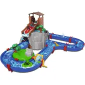 Aquaplay Adventure Land Water Game Set Bleu