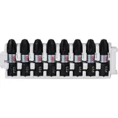Bosch Packs d'embouts Impact 25mm, PZ3, 8 pièces - 2608522378