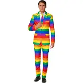 Suitmeister Costume Merchandising Fun de - Rainbow - pour Homme - Standard - Taille S