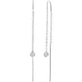 Lucardi Boucles d'oreilles argent