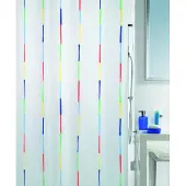 Spirella Rideau de douche Polyester DARIO 180x200cm Multicolor