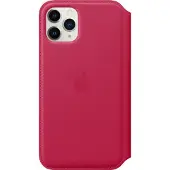 Apple iPhone 11 Pro Leather Folio Framboise