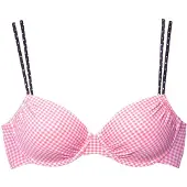 Buffalo Hauts de bikini 'Florida' rose / noir / blanc