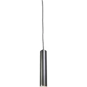QAZQA Lampe suspendue design noire GU10 50mm - Tuba Small