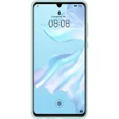 Huawei Coque rigide en silicone Bleu clair pour P30