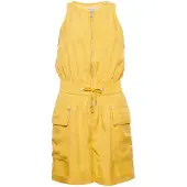 Superdry Quincy Summer Sleeveless Romper Jaune L Femme