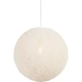 QAZQA Suspension rustique blanche 45 cm - Corda