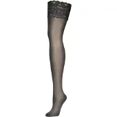 Wolford Collants 'Satin Touch 20 Stay-Up' noir
