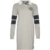 Superdry Robe Courte à Manches Longues Webb Rugby