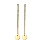 Elli Boucles d'oreilles 'Geo' or