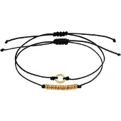 Elli Bracelet or / noir