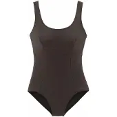 LASCANA Maillot de bain modelant marron