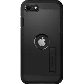 Spigen Tough Armor Apple iPhone SE 2022 / SE 2020 / 8 / 7 Cover Noir