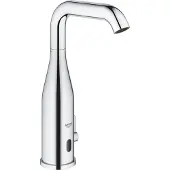 GROHE Essence E électronique à infrarouge pour lavabos, saillie 161mm, alimentation par pile 6V, différents programmes, avec mélangeur, 36445000