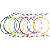 Panduit Copper Patch Cord, Category 6, Off White UTP Cable, 5 Meters Câble réseau blanc 5 m