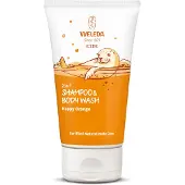 Weleda Shampoo & nettoyant corporel 2 en 1 Enfants Happy Orange - 150ml