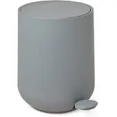 Zone Denmark Seau à cosmétiques Nova 3 l ABS Soft Touch gris mat