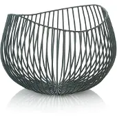 Serax Panier Gio Metal Sculptures Green