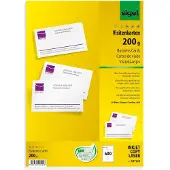 Sigel Business Card Dp939 - Blanc Brillant - 85 X 55 Mm - 200 G/M² - 600 Carte(S) (60 Feuille(S) X 10 Cartes De Visite