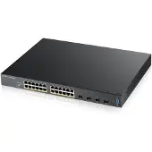 Zyxel Switch 24p Gbe Poe L2 Managed 4x10g