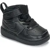 Nike Chaussure Court Borough Mid 2 pour bébé et tout-petit - Noir | Taille 25