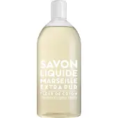 Compagnie De Provence Cotton Flower Liquid Soap 1000ml Refill Size Floral Delicate and Powdery Fragrance