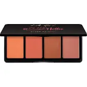 L.A. Girl Cosmetics Fanatic palette de blush teinte Island Hottie 4x4 g