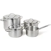 Demeyere Resto 3 Batterie de Cuisine 4 Pièces