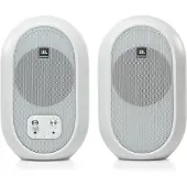 JBL 104 Set-BT Blanc - moniteurs coaxiaux avec Bluetooth, blanc
