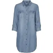 Vero Moda Robe-chemise 'VMSilla' bleu denim