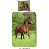 Good Morning Housse de couette enfants Running Horse 140x200/220 cm