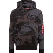 Alpha industries Sweat-shirt bleu-gris / marron / anthracite / blanc