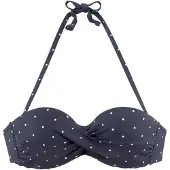LASCANA Hauts de bikini 'Sparkel' bleu marine