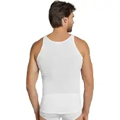 Schiesser Maillot de corps blanc