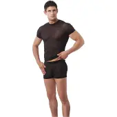 Amorable by Rimba T-Shirt Homme - Noir - S/M