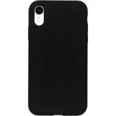 Accezz Coque Liquid Silicone Apple iPhone Xr - Noir