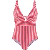 s.Oliver Maillot de bain rouge / blanc
