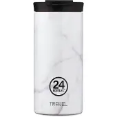 24Bottles Récipient isotherme 'Travel 600 ml' gris / noir
