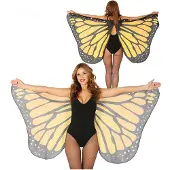 Guirca Butterfly Wings 170x80 Cm Clair Enfants