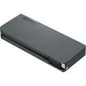 Lenovo Idg Usb C Dual Travel Laptop Charger Argenté