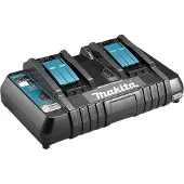 Makita DC18RD - Chargeur Rapide Double - 14,4 À 18 V Li-ion