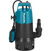 Makita Pompe vide-cave à eau chargée 1100W plastique - - PF1010