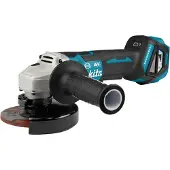 Makita DGA518ZJU Meuleuse D'angle Sans-fil - 18V Li-ion - AWS - MAKPAC - 125 Mm - Brushless - Machine Seule