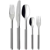Villeroy & Boch S+ Taupe Set de couverts 30 pièces